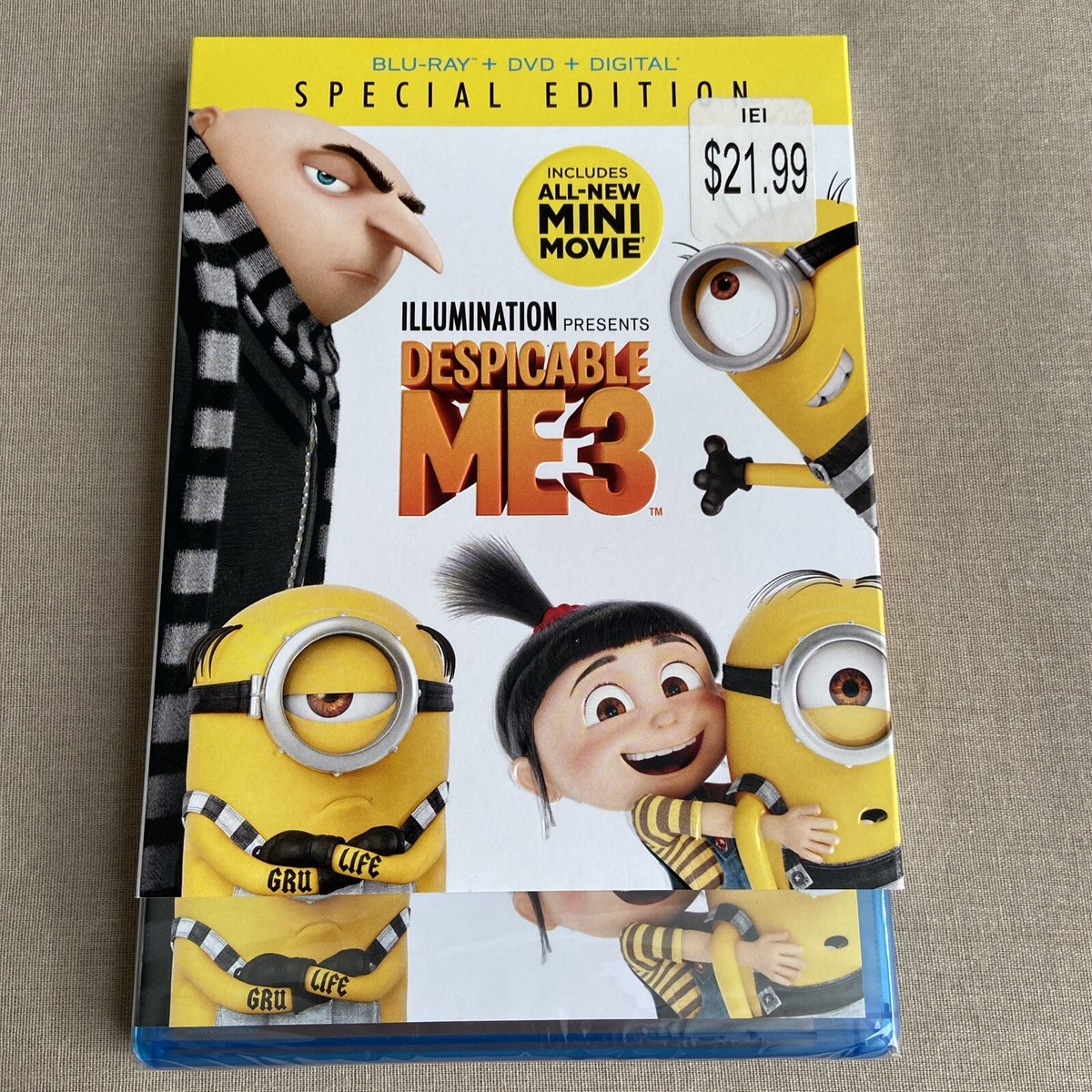 スペル コレクターズ・エディション Blu-ray('09米) Despicable Me 3 (Blu-ray & DVD & Digital 2017 Special Edt +
