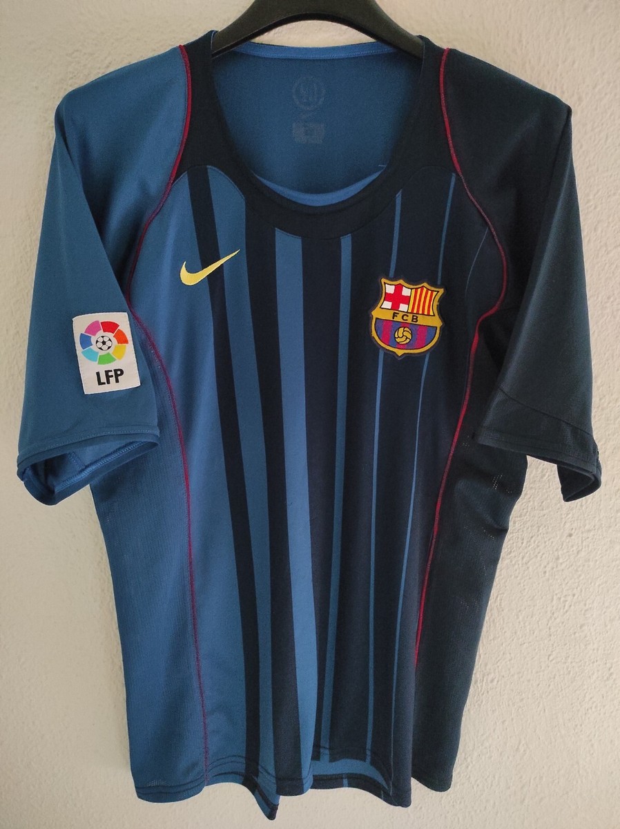 FC BARCELONA 2004-2005 away camiseta shirt trikot maillot