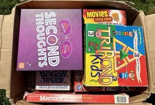 Family Game Lot of 16 Game Night Family Fun Card Board Dice Tile Games Mixed Lot