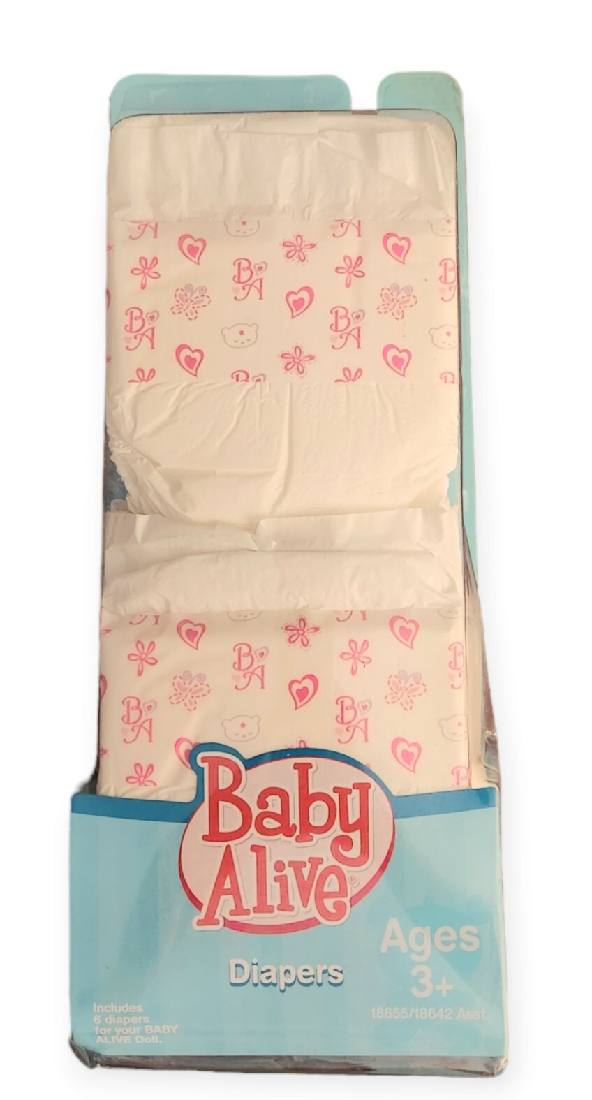 Baby Alive 6 Doll Diapers Refill Pack 2008 eBay