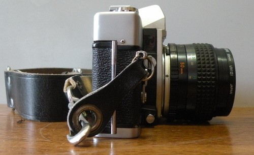 Cámara vintage minolta srt 101 con lente Rokkor -PG 50 mm con estuche - Imagen 3 de 8
