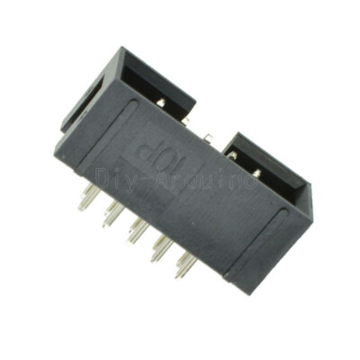 20PCS X  2.54mm 2x5 Pin 10 Pin Straight Male Shrouded header IDC Socket