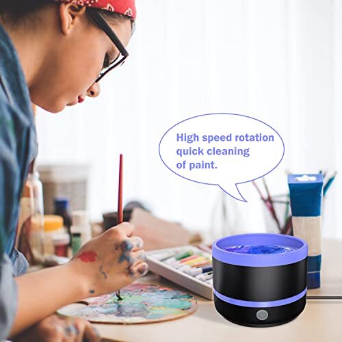 ® Paint Brush Cleaner Rinse Cup, Paint Brush Cleaner, Brush Rinser for