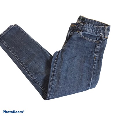 J. Crew Jeans Womens Size 24 x 26.5 Toothpick Stretch Medium Blue Denim