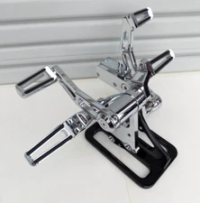 OUTLAW 2000-2017 SOFTAIL CHROME BILLET FORWARD CONTROLS FXST / FLST HARLEY