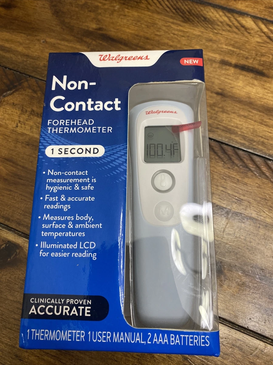 Walgreens Temperature Projecting Non-Contact Thermometer Reads