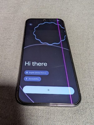 Google Pixel 9 Pro XL - Line in screen - 256 GB - Obsidian (Unlocked)