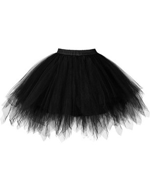 Plus Size Tutu Adult Women Ballet Bubble Tulle Skirt for Dance