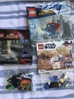 New ListingLego Retired Poly bag Mini Figure Lot 5 Simon Baz Star Wars Etc NEW See Desc