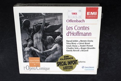 Offenbach   Les Contes d'Hoffmann CD 1994 Special Import Opera EMI Classics New