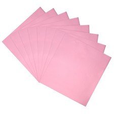 Paquete de 100 papel de aluminio reactivo de tóner de 8,5"x11" A4 para manualidades hágalo usted mismo, rosa