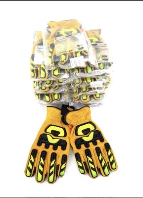New Ironclad Industrial Impact Ultimate 360 Cut Reinforced Leather Gloves Sz  XL