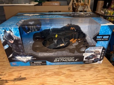 Thinkway Toys Batman Dark Knight U Command Batmobile New