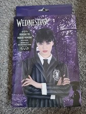 Wednesday Addams Black Costume Halloween Wig