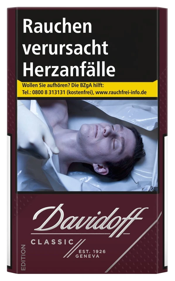 Stange Davidoff Classic Zigaretten 5x10x20 zu 9,40/94,00 - Bild 4 von 4