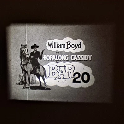 Super 8mm - Bar 20 - Hopalong Cassidy - Sound - 200ft - Bild 1 von 4