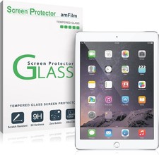 1 Pack Glass Screen Protector for iPad 9.7, Tempered Glass, Apple Pencil Compati