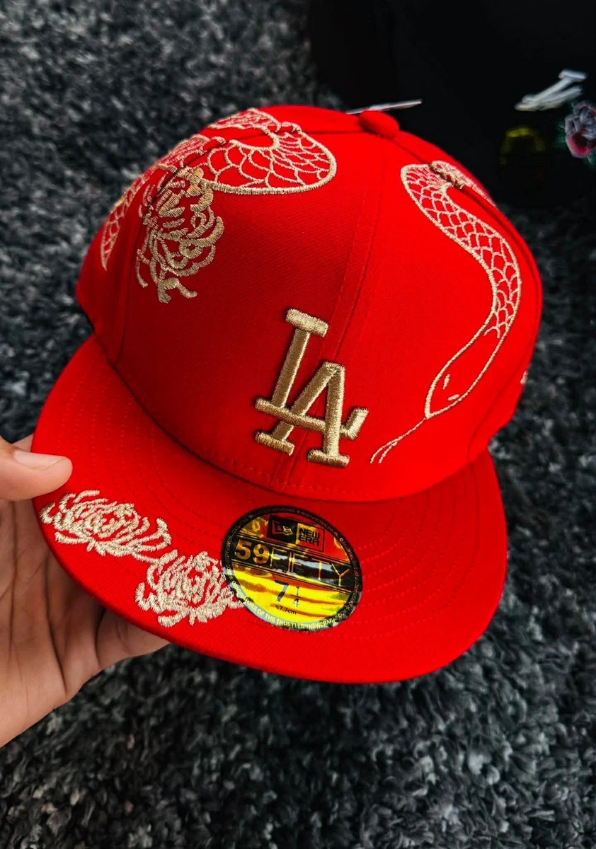 New Era Men's Red 7 3/8 Size for sale | eBay