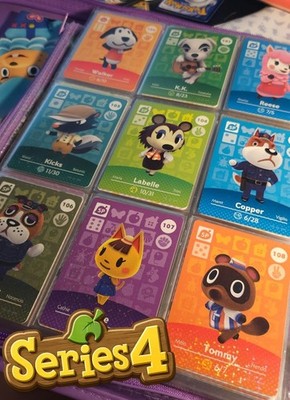 [AUTHENTIC US] Animal Crossing Amiibo Cards - Series 4 - Pick Your Cards