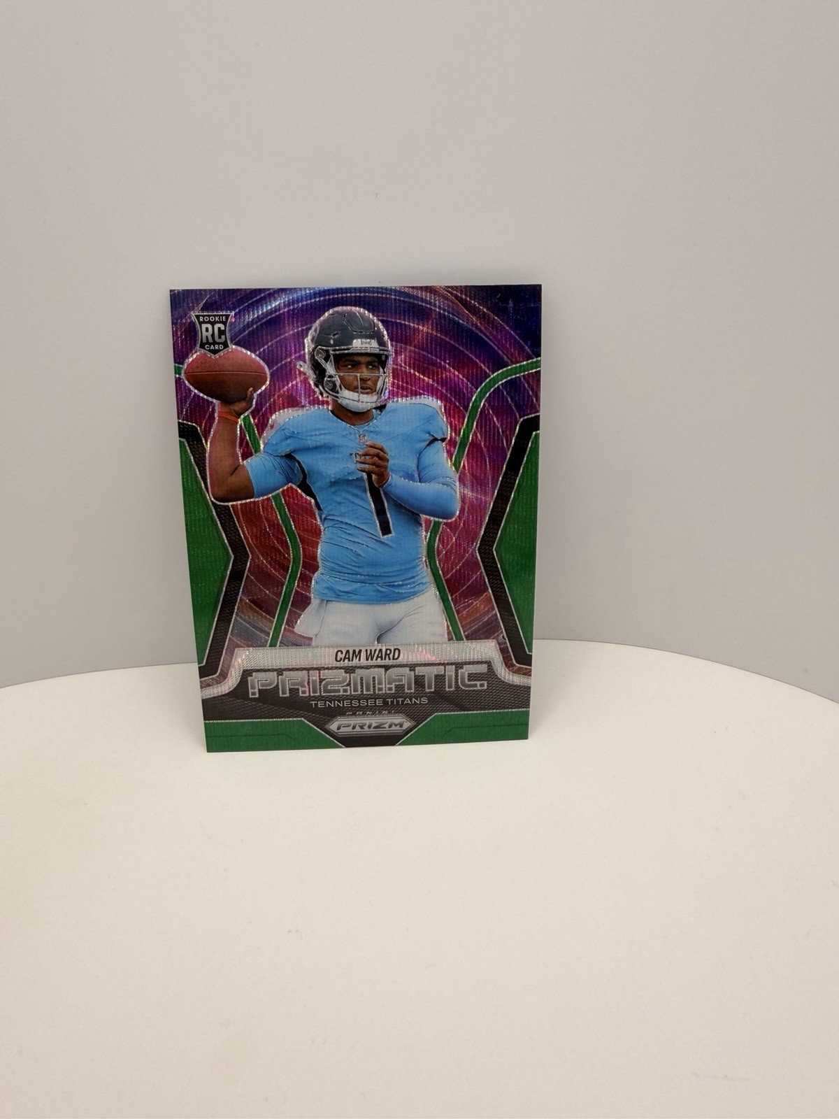 2025 Panini Prizm - Prizmatic Cam Ward #4 Green Wave Prizm (RC)