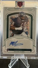 2024 Panini National Treasures Signatures Mike Singletary Auto 1/5