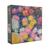 Monet’S Chrysanthemums 1000 Piece Jigsaw Puzzle (Us Import)