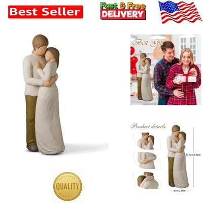 Elegant Couple Figurine Love Statue - Perfect Gift for Weddings & Anniversaries