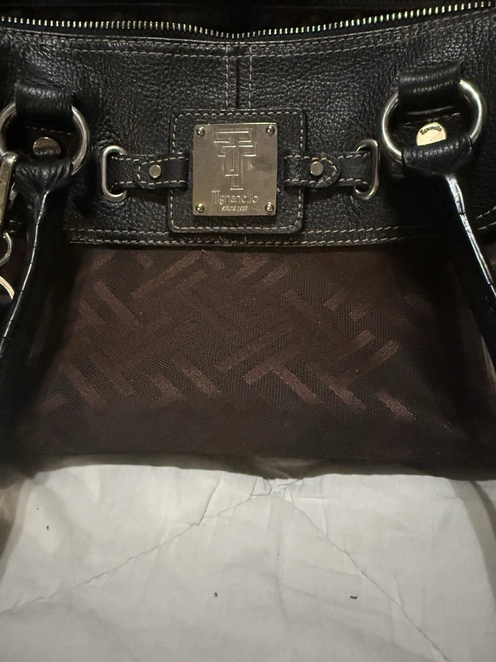 Cartera/bolso de hombro marrón para mujer Tignanello SKU 5058 Foto 4 de 4