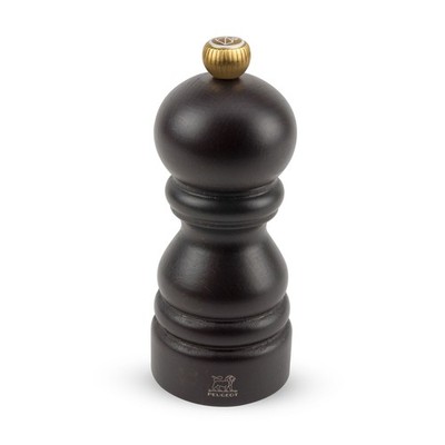 PEUGEOT Salzmühle PARIS 12cm Buchenholz Schokolade Stahlmahlwerk Gewürzmühle