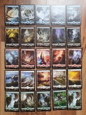 Magic MtG Battle for Zendikar Full Art Länder Lands Set Englisch
