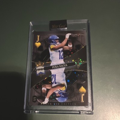 Wild Card Black Tie Edition Puka Nacua 1/1 mirror 