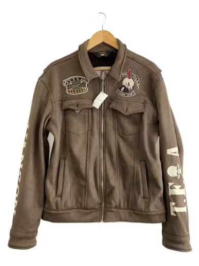 VANSON Jacket / Size L / Polyester / Brown - image 1