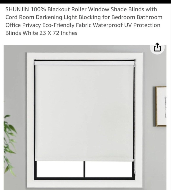 Shunjin Blackout Shades 23x72