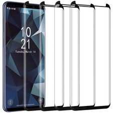 4-Pack For Samsung Galaxy Note 9 8 S8 S9 Plus Tempered Glass Screen Protector