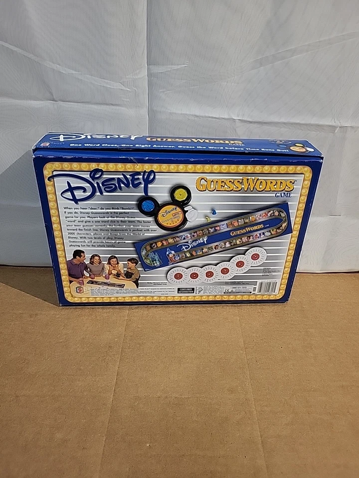 Vintage Disney GuessWords Electronic Game Tested & Works - Image 3 of 4