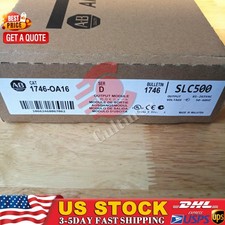 New Sealed Allen-Bradley 1746-OA16 SER D SLC 500 Output Module 1746OA16