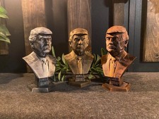 Donald Trump Statue 7 INCHES TALL in 3 Vintage Colors