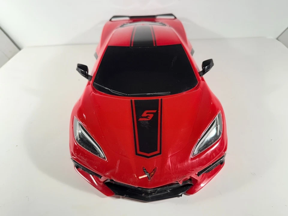 Used Traxxas Snap-on Limited Edition 2020 Chevrolet Corvette Stingray BODY ONLY - Image 2 of 4