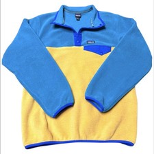 Patagonia Kids' Lightweight Synchilla Snap-T Fleece Pullover, Size XL