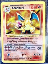 Charizard 4/102 Base Set Holo - RARE, ORIGINAL HARD TO FIND POKEMON CARD