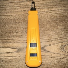 Fluke Networks D914 Impact Punch Down Tool w/ Blade LO HI Network Cable Tool