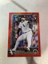 2025 Topps Series 2 Sean Burke #431 Red /5 (RC)