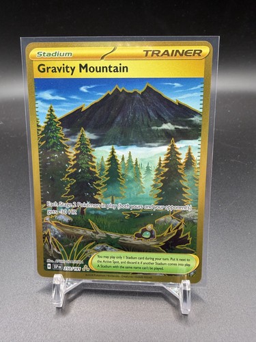 Gravity Mountain - 250/191 - Pokemon Surging Sparks Hyper Secret Rare NM