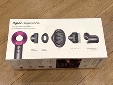 Dyson Supersonic Professional Hair Dryer Grey/Pink with Diffuser Attachments