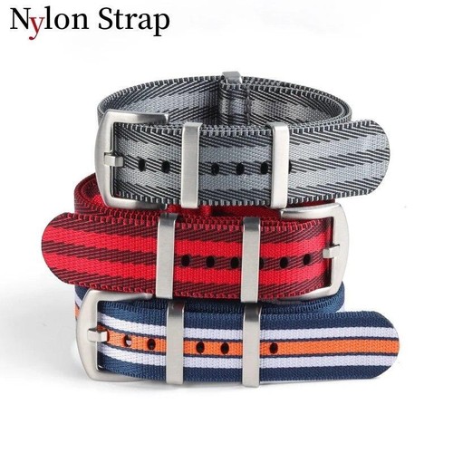 Premium Nylon Uhrenarmband NATO ZULU Army 18mm 20mm 22mm G10 Ersatzband - Bild 1 von 30