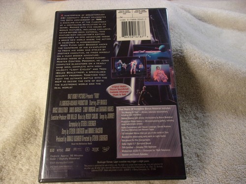 DISNEY TRON (DVD, 2002, 2-Disc, 20th Ann. Collector's Edition) **GEM MINT** - Picture 3 of 3