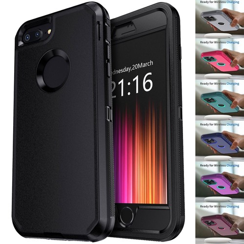For Apple iPhone 16/16+/16 Plus/16 Pro/16 Pro Max Case Hybrid Rugged Phone Cover - Picture 1 of 54