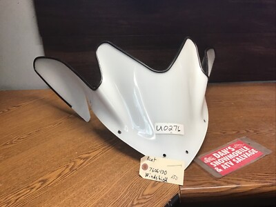 Windshield Low Riser White # 7606-130 Arctic Cat Snowmobile