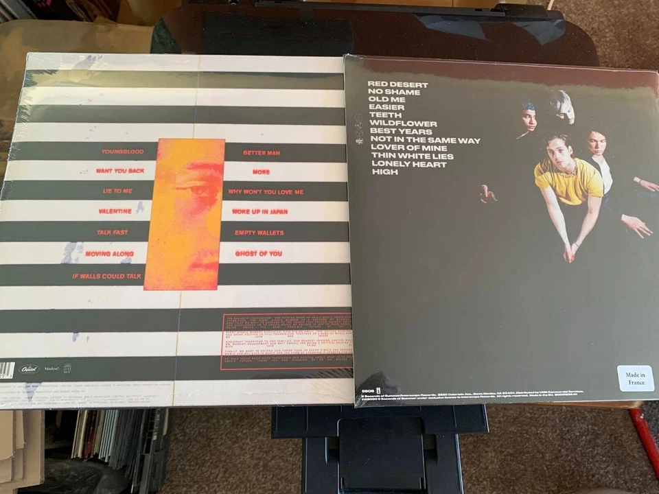 5SOS 5 Seconds of Summer Calm & Youngblood 2 x Vinyl LP Bundle - Image 2 of 2