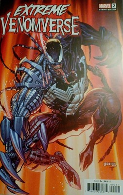 EXTREME VENOMVERSE (#2) KEN LASHLEY SYMBIOTE VARIANT KEY 1ST APPEARANCES 